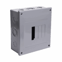 Centro de Carga para Sobreponer, 04 Polos, 100 A, 1 Fase 3 Hilos, 120/240 V AC, 60Hz