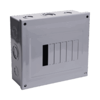 Centro de Carga para Sobreponer, 06 Polos, 60 A, 1 Fase 3 Hilos, 120/240 V AC, 60Hz