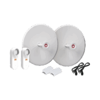 Kit de 2 radios C5X con antenas TXPD30C5X (30 dBi), rango de frecuencia extendida (4.9 a 6.4 GHz), incluye inyector POE y cable de alimentación