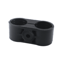 Paquete de 10 Sujetadores Plasticos Para Cable Coaxial de  1- 1/4"