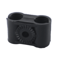 Paquete de 10 Sujetadores Plasticos Para Cable Coaxial de 1/2"