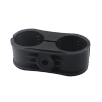 Paquete de 10 Sujetadores Plasticos Para Cable Coaxial de  2-1/4"