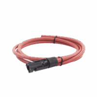 Cable Fotovoltaico, 1.5 m, Rojo, Calibre 10 AWG con Terminal MC4-M en un Extremo