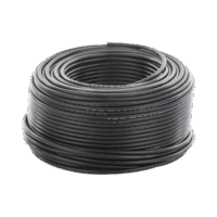 Cable Fotovoltaico Negro / 6mm? (10AWG) / Material COBRE /  2000V / Rollo de 100m