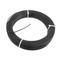 Cable Fotovoltaico Negro / 6mm? (10AWG) / Material COBRE / 2000V / Rollo de 25 m