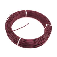 Cable Fotovoltaico Rojo / 6 mm? (10AWG) / Material COBRE / 2000V / Rollo de 25 m