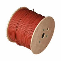 Carrete de 500 Metros / Cable Fotovoltaico / Rojo / 16 mm?  ( 6 AWG) / 2000 Vcc