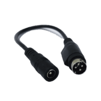 Adaptador Universal DC Hembra a Minidin 4 Pines Macho / Recomendado para DVR?s epcom / HIKVISION