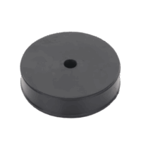 Inserto de Caucho de 4" Con Un Orificio para Cable de 3/8 in