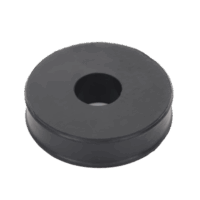 Inserto de Caucho de 4" Con Un Orificio para Cable de 7/8 in