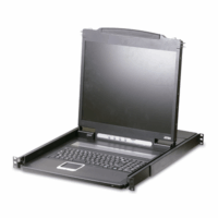 Consola LCD VGA PS/2 de 19 pulgadas con cable (US99KB/USKB/SPKB)/con (EE. UU./UE) ATEN.