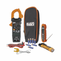 Kit de Prueba El?ctrica HVAC para Aire Acondicionado, Calefacción, Minisplits, etc. Medición de Voltaje CA/CC, Resistencia, Frecuencia, Capacitancia, Diodos, Temperatura, Ciclo, Micro Amperios CC.