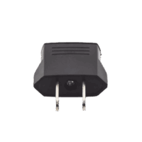 Adaptador de enchufe europea a americano, Calidad PREMIUM @ 6 A ; 110 - 250 Vca