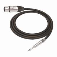 Cable de Audio | XLR 3 Polos Hembra a Plug 1/4 in mono |?Conector Seetronic Serie M SCMF3 - MP2X |?Longitud 3m