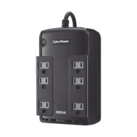 UPS de 350 VA/255 W, Topolog?a Standby, Entrada 120 Vca NEMA 5-15P, Tipo Gabinete Compacto, Con 6 Tomas NEMA 5-15R