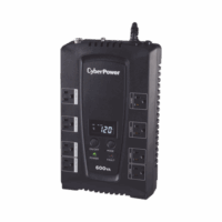 UPS de 600 VA/340 W, Topolog?a Standby, Entrada 120 Vca NEMA 5-15P, Tipo Gabinete Compacto, Con 8 Tomas NEMA 5-15R