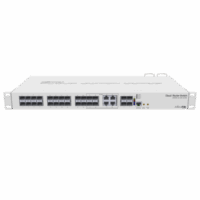 (CRS328-4C-20S-4S+RM) Cloud Router Switch Administrable L3, 4 puertos combo TP/SFP, 20 Puertos SFP, 4 Puertos SFP+