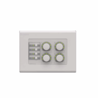Panel de Control Digital | 4 Perillas | 4 Switches Configurables | Compatible con Procesadores Serie MA, PA, y MTX