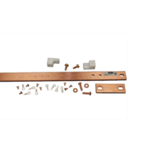 Kit de Barra de Tierra física, Para Rack de 19 in, Fabricada en Aleación de Cobre Electrol?tica Resistente