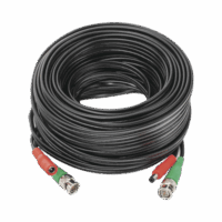 Cable coaxial ( BNC RG59 ) + Alimentación / SIAM?S / 20 Metros / 100 % COBRE / Para C?maras 4K  / Uso interior y exterior