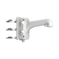 Montaje de Poste para Domos Hikvision / Color Blanco / Uso en Exterior Modelo:DS-1604ZJ-POLE