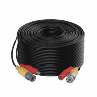 Cable Coaxial Siames (Mini RG59) + Alimentación / 10 Metros de Distancia / CCA / Soporta 1080p (2 Megapixel) hasta 4K (8 Megapixel)  / Uso Interior y Exterior Modelo:DS-1LH1S2C-10