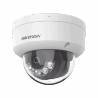 Domo IP 2 Megapixel / Lente 2.8 mm / Dual Light (30 mts IR + 20 mts Luz Blanca) / Micr?fono Integrado / AntiVandálico IK08 / ACUSENSE Lite / Exterior IP67 / H.265 / PoE / ONVIF Modelo:DS-2CD1123G2-LIU