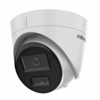 Domo IP 4 Megapixel / Lente 2.8 mm / Dual Light (30 mts IR + 30 mts Luz Blanca) / Micr?fono Integrado / ACUSENSE Lite / Exterior IP67 / H.265 / PoE / ONVIF / Micro SD Modelo:DS-2CD1343G2-LIUF