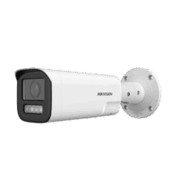 Bala IP 4 Megap?xel / Lente Mot. 2.8 a 12 mm / Dual Light (50 mts IR + 50 mts Luz Blanca) / ACUSENSE Lite / Audio de Dos V?as /  Luz Intermitente y Alerta de Audio / Exterior IP67 / WDR 120 dB / PoE / ONVIF / Micro SD Modelo:DS-2CD1643G2-LIZSU/SL