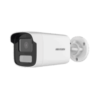 Bala IP 8 Megapixel  (4K) / Lente 4 mm / Dual Light (50 mts IR + 50 mts Luz Blanca) / Micr?fono Integrado / ACUSENSE Lite / Exterior IP67 / H.265 / PoE / ONVIF / Micro SD Modelo:DS-2CD1T83G2-LIU(F)