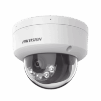 Domo IP 2 Megapixel / Lente 2.8 mm / Dual Light (30 mts Luz Blanca + 30 mts IR) / 2 Micr?fonos Integrados / ACUSENSE / Exterior IP67 / IK10 / WDR 120 dB / PoE / ONVIF / Micro SD / Metal / ACUSEARCH Modelo:DS-2CD2123G2-LIS2U