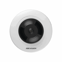 Mini Fisheye IP 5 Megapixel / Panor?mica 180? - 360? / Microfono Integrado / 8 mts IR / Uso en Interior / PoE / Múltiples Vistas por iVMS-4200 / Alarmas I/O / Micro SD Modelo:DS-2CD2955G0-ISU