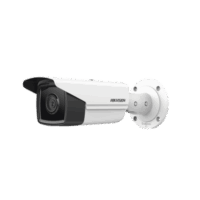 Bala IP 6 Megapixel / Lente 4 mm / 80 mts IR EXIR /Exterior IP67 / WDR 120 dB / PoE / ACUSENSE (Evita Falsas Alarmas) / MicroSD / ONVIF / ACUSEARCH Modelo:DS-2CD2T63G2-4I