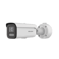 Bala IP 4 Megapixel / Imagen a Color 24/7 / Lente 2.8 - 12 mm / Luz Blanca 60 mts / WDR 130 dB / Exterior IP67 / IK10 / Captura Facial / Videoanaliticos / AcuSense Modelo:DS-2CD3647G2T-LZS(C)