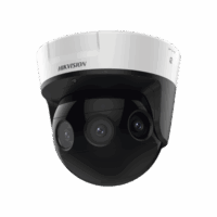 PanoVu Series / Vista Panor?mica 180? / 8 Megapixel en Total / 4 Lentes 2.8 mm (2 Megapixel) / 20 mts IR EXIR / Exterior IP67 / IK10 / 12 Vcc / PoE+ / MicroSD Modelo:DS-2CD6924G0-IHS(D)