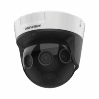 PanoVu Series / Vista Panor?mica 180? / 16 Megapixel en Total / 4 Lentes 2.8 mm (4 Lentes 4 Megapixel) / 20 mts IR / Exterior IP67 / IK10 / 12 Vcc / PoE+ / Micro SD Modelo:DS-2CD6944G0-IHS(C)