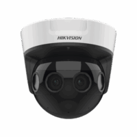 PanoVu Series / Vista Panor?mica 180? / 32 Megapixel en Total / 4 Lentes 2.8 mm (4 Lentes 8 Megapixel) / 20 mts IR / Exterior IP67 / IK10 / 12 Vcc / PoE+ / Micro SD Modelo:DS-2CD6984G0-IHS(D)