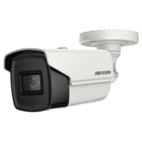 Bala TURBOHD 4K (8 Megapixeles) / Gran Angular 102? / Lente 2.8 mm / Exterior IP67 / IR EXIR 60 mts / dWDR Modelo:DS-2CE16U0T-IT3F