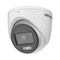 turret turbohd 2 megapixel (1080p) / imagen a color 24/7 (colorvu) / lente 2.8 mm / metal / luz blanca 20 mts / exterior ip67 / tvi-ahd-cvi-cvbs / dwdr DS-2CE70DF0T-MF