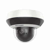 Mini Domo PTZ IP 4 Megapixel / 4X Zoom / H.265+ / 20 mts IR EXIR / WDR / PoE / IK10 /Exterior IP66 / DarkFighter / Micr?fono Integrado / MicroSD Modelo:DS-2DE2A404IW-DE3(C0)(S6)(C)