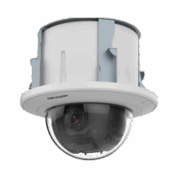 Domo PTZ IP 2 Megapixel / 25X Zoom / Uso en Plafon / ACUSENSE / DARKFIGHTER  / IK10 / Entrada y Salida de Audio y Alarmas / WDR 120 dB /  HLC / EIS / PoE+ / Metal / microSD Modelo:DS-2DE5225W-AE3(T5)
