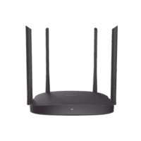 Router Inalámbrico WISP / Hasta 1200 Mbps / Doble Banda AC (2.4 GHz y 5 GHz) / 4 Puertos 10/100 Mbps /  4 Antenas Omnidireccional de 5 dBi / Interior Modelo:DS-3WR12C