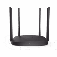 Router Inalámbrico WISP Gigabit / Hasta 1200 Mbps / Doble Banda AC (2.4 GHz y 5 GHz) / 3 Puertos LAN 10/100/1000 Mbps + 1 Puerto WAN 10/100/1000 Mbps /  4 Antenas Externas Omnidireccional de 5 dBi / Interior Modelo:DS-3WR12GC