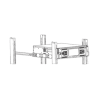 Soporte en Rack para NVR`s DS-96000NI-I / DS-96000NI-M Modelo:DS-ADAPTER-RACK