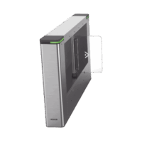 Torniquete IZQUIERDO tipo Swing para Carril de 90 cms / Incluye Lector de Tarjeta / TCP/IP / Administrable por iVMS-4200 (Requiere Torniquete Derecho) / 6,000,000 MCBF / 12 Pares de IR Modelo:DS-K3B501SX-L/M-DP90