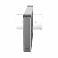 Torniquete Swing CENTRAL para Ampliar Numero de Carriles / Incluye Panel y Lectores de Tarjeta / TCP/IP Administrable por iVMS-4200 (Requiere Torniquete Izquierdo) / Carril de 90 cms / 6,000,000 MCBF / 12 Pares de IR Modelo:DS-K3B501SX-M/M-DP90