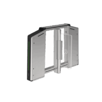 Torniquete Inteligente IZQUIERDO con Reconocimiento Facial Incluido /  12,000,000 MCBF / 20 Pares de IR para Detección de Peat?n /  Controlador Incluido / Acero Inoxidable SUS304 / Carril de 65 cms Modelo:DS-K3B631TX-L/MPIQL-DP65