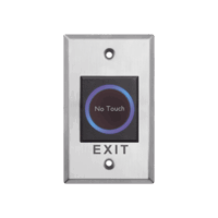 botón Sin Contacto / Indicador LED / NO / NC / Interior / Acero Inoxidable Modelo:DS-K7P07