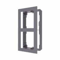 Base de 2 Espacios para Videoportero IP Hikvision / Instalación en SUPERFICIE Modelo:DS-KD-ACW2