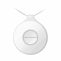 (AX PRO) botón de P?nico Doble Inalámbrico Port?til HIKVISION / IP54 / Indicador LED Modelo:DS-PDEBP2-EG2-WB